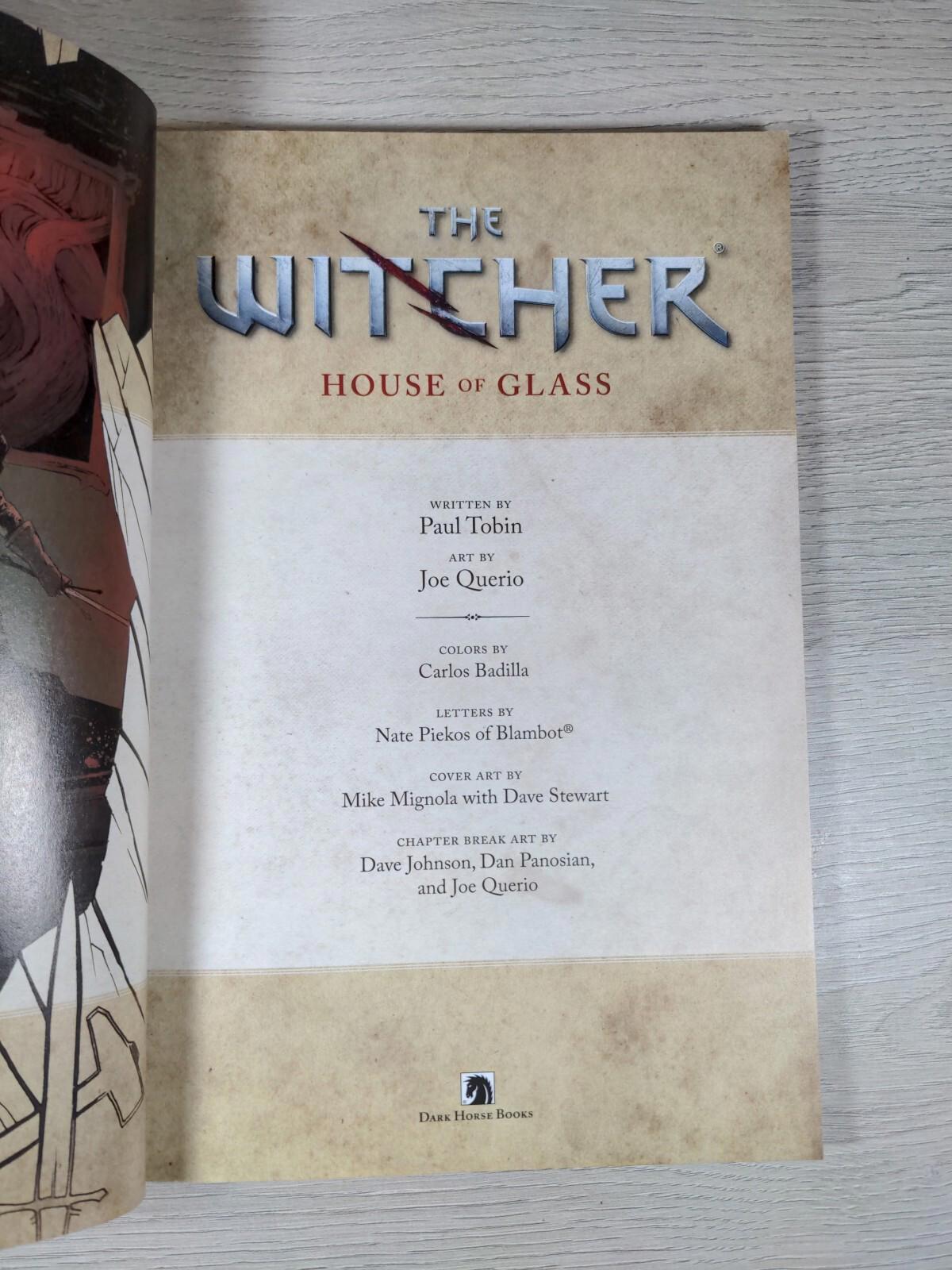 The Witcher Volume 1 House Of Glass Dark House Comics Graphic Novel - Retrorama UK