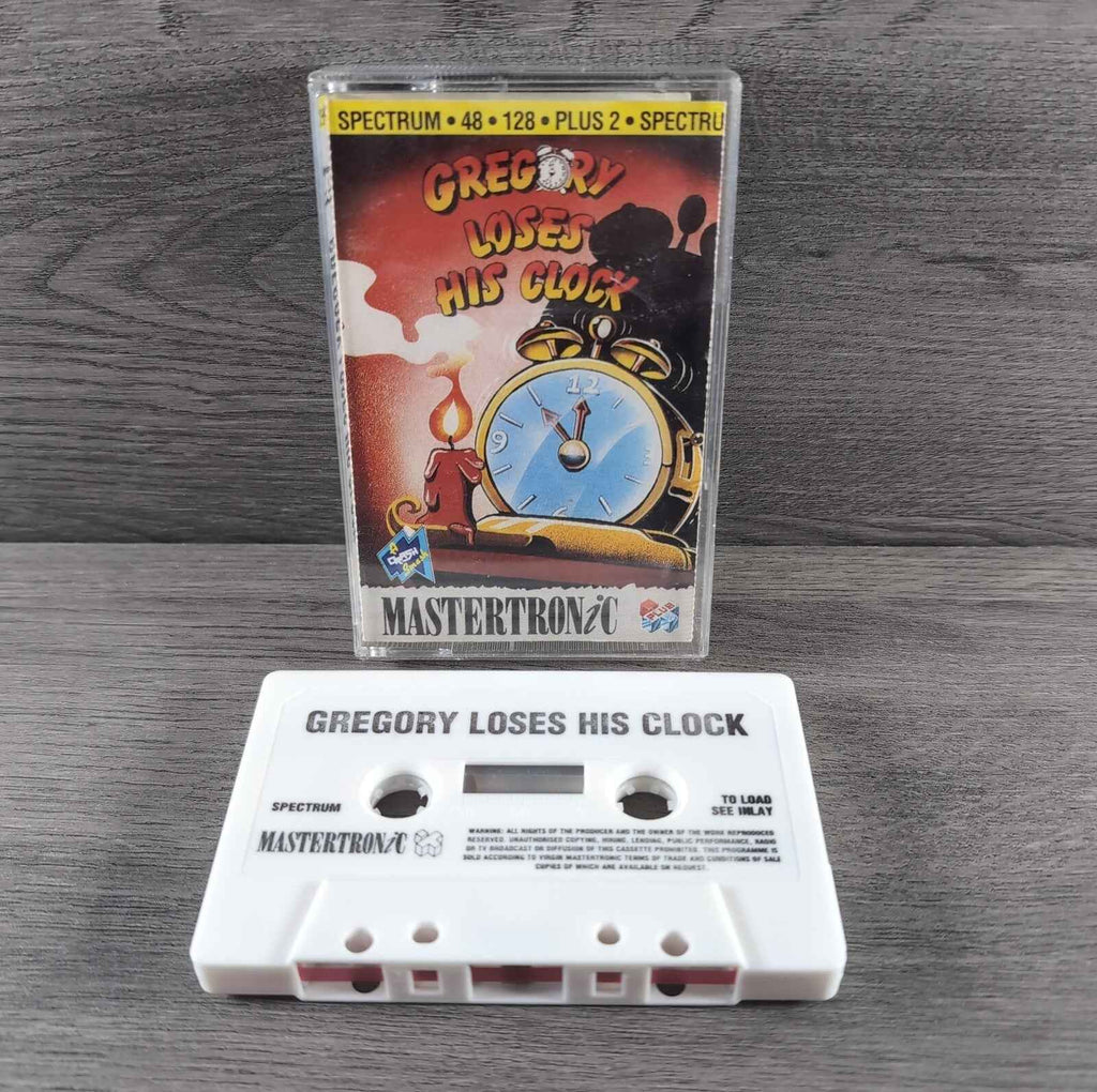 Gregory Loses His Clock Sinclair ZX Spectrum 48/128K Game Tested & Working