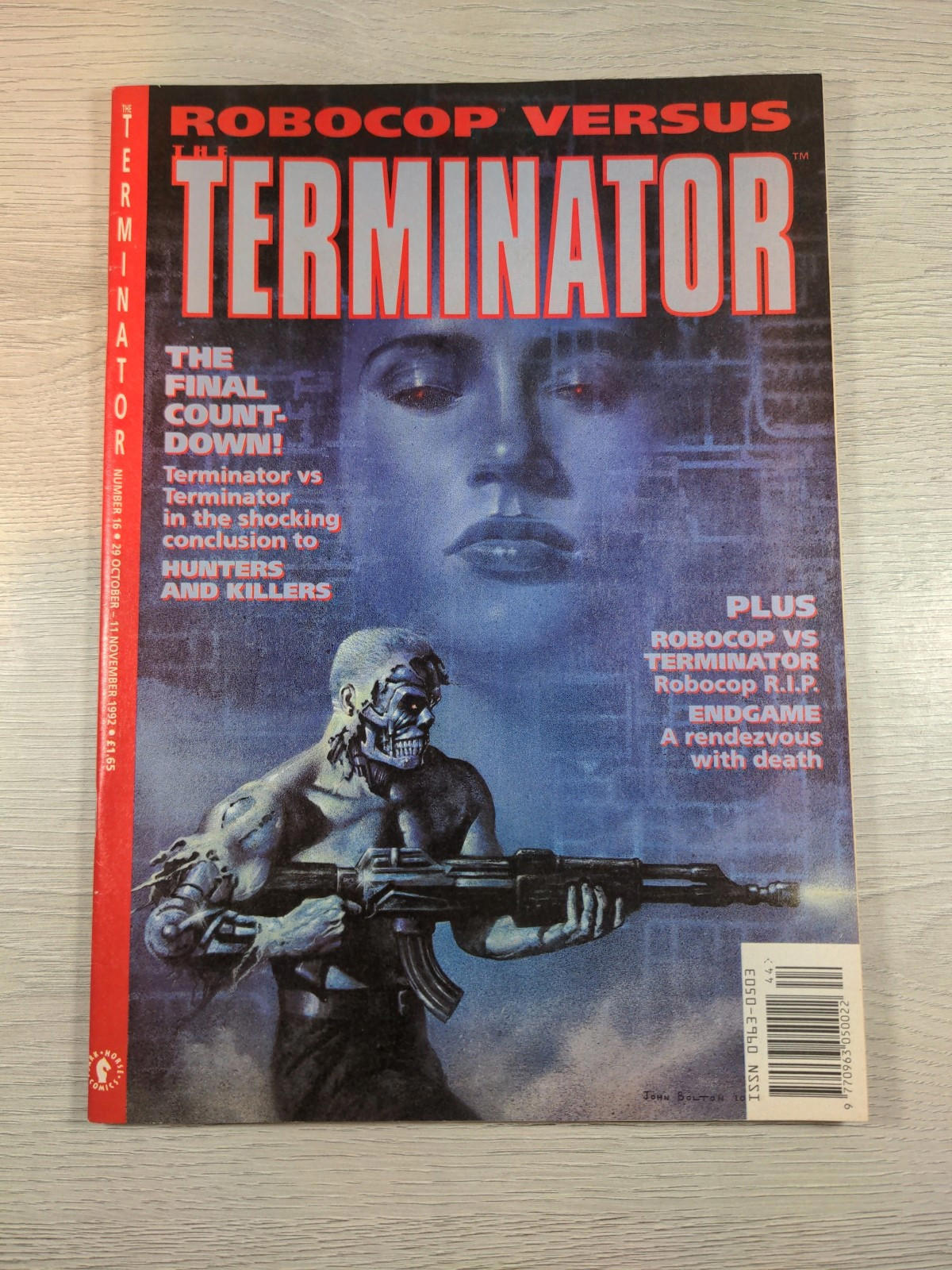 Robocop Versus The Terminator Issue 16 October 1992 Dark Horse Comics