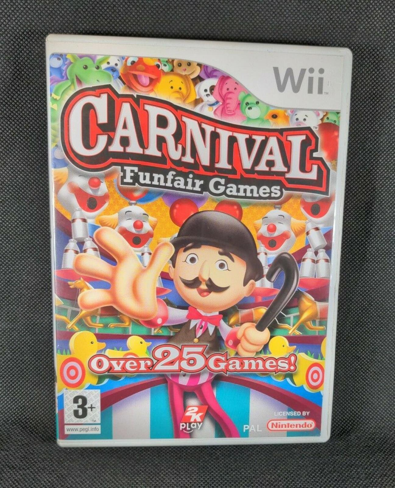 Carnival Funfair Nintendo Wii Game Over 25 Funfair Games