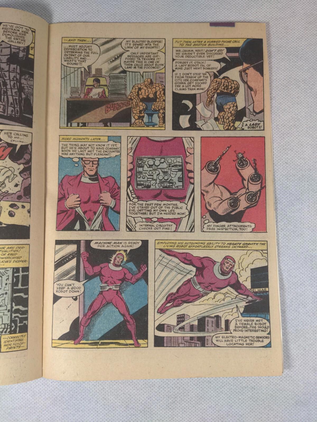 Marvel Comics Two-In-One The Thing And Jocasta # 92 October 1982