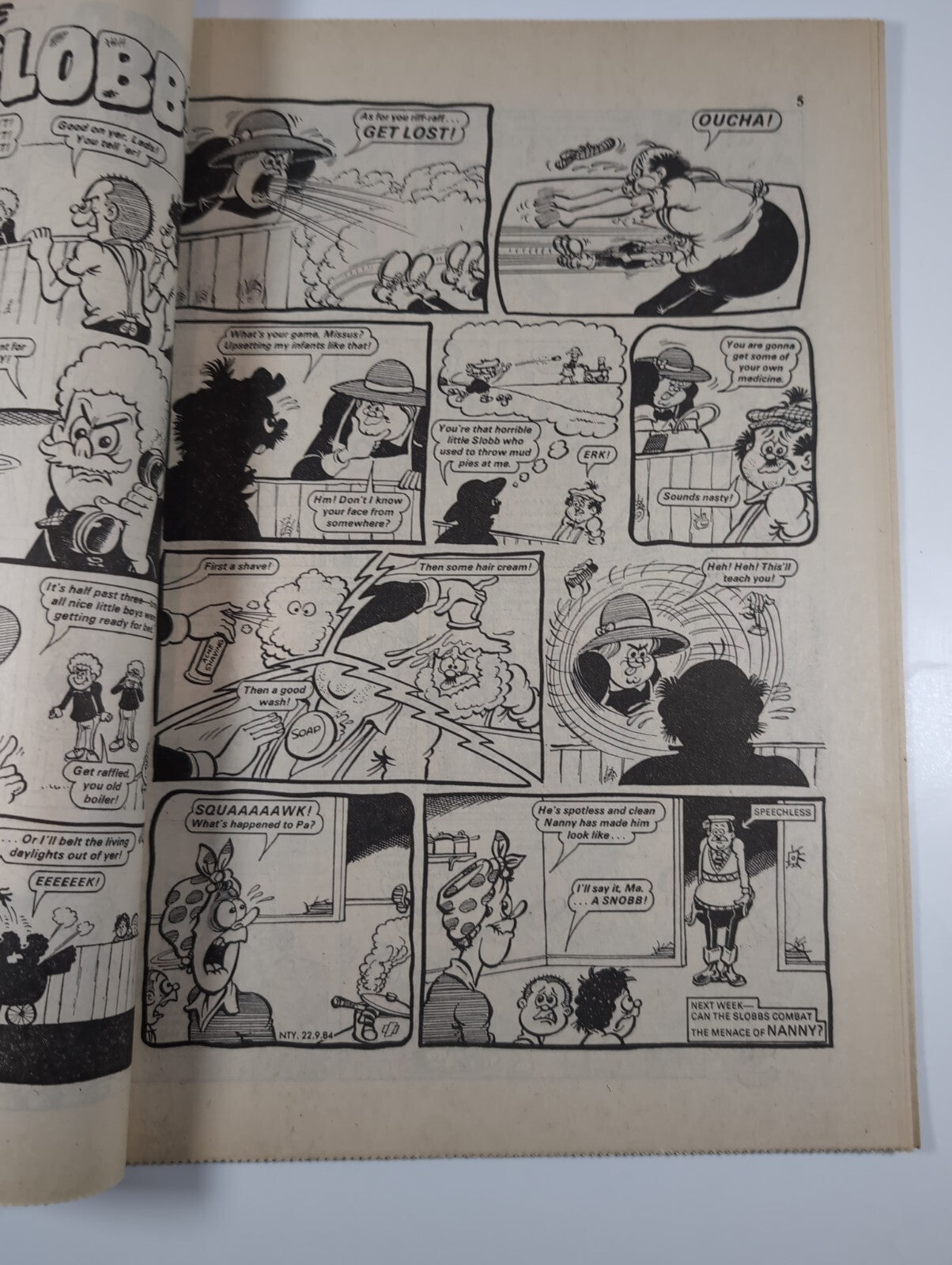 Nutty Comic Featuring Bananaman Issue No. 241 Sept 22nd 1984  Vintage Comic