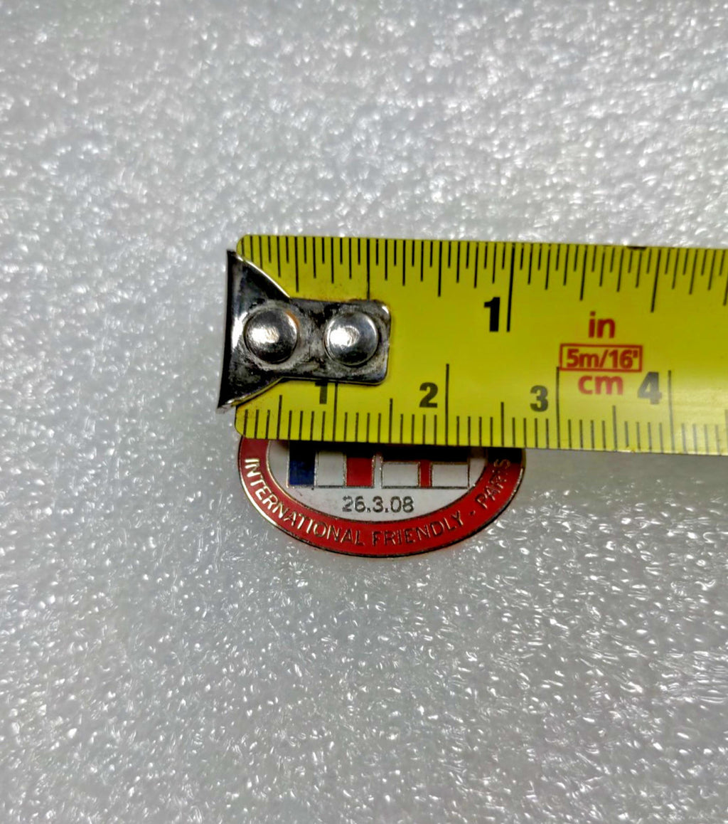 France V England International Friendly Paris 2006 Enamel Pin Badge - Retrorama UK