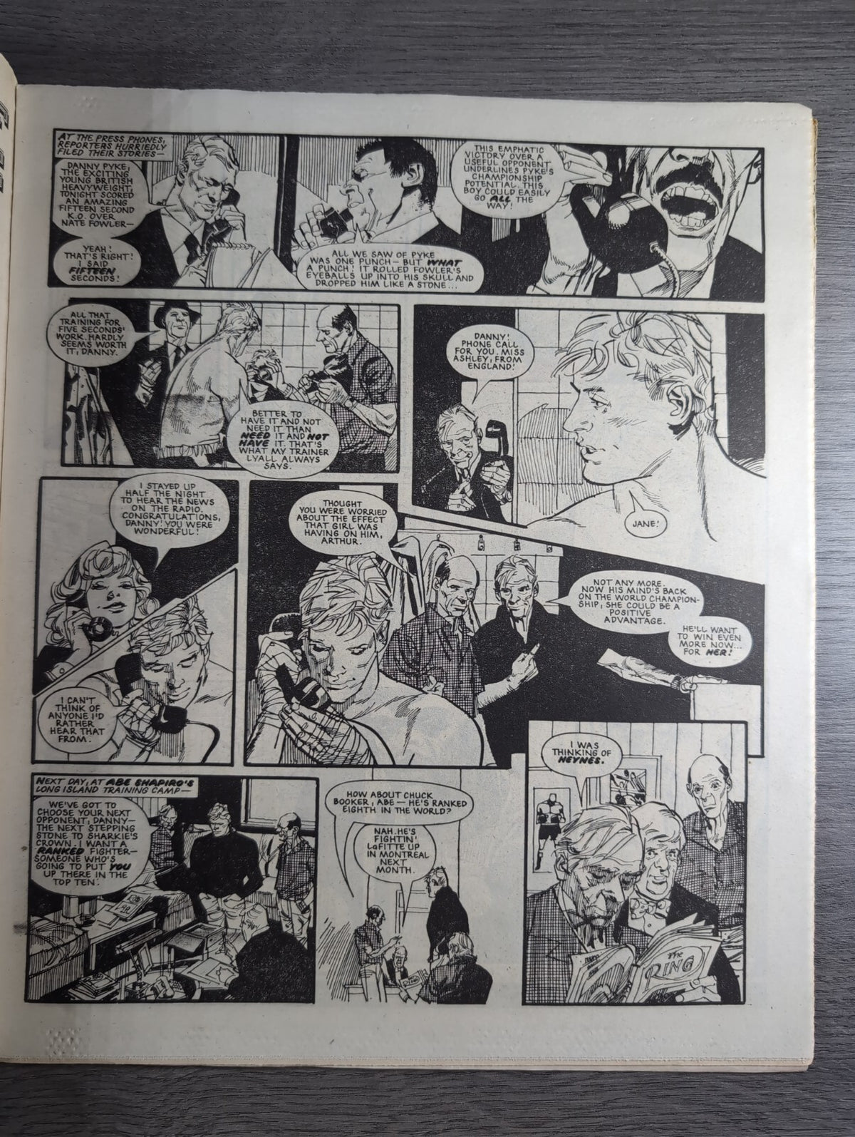 Eagle Comic Issue 14th April 1984 Vintage Retro UK Comic