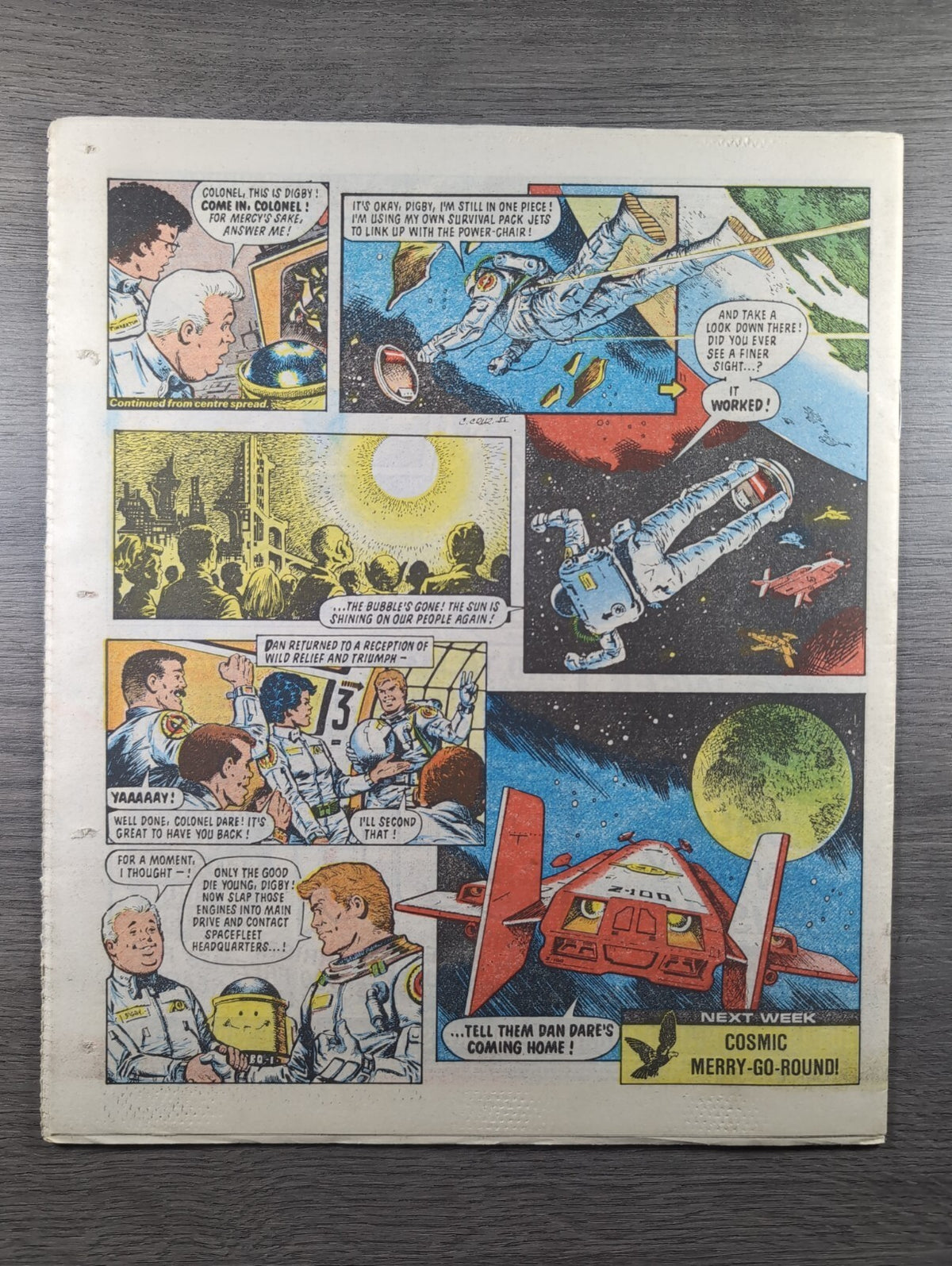 Eagle And Tiger Comic Issue No. 199 11th January 1986 Vintage Retro UK Comic