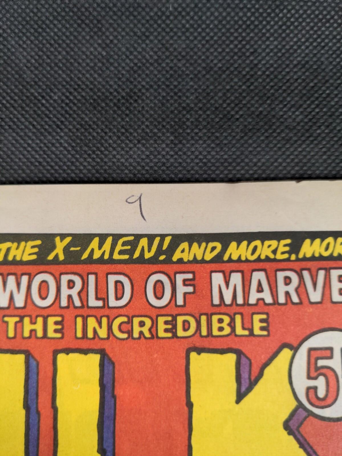 Mighty World of Marvel Issue No 59 November 1973 Vintage Marvel UK Comic - Retrorama UK