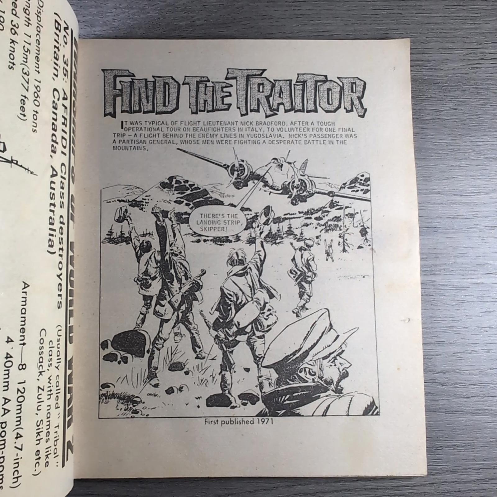 Commando Comic Issue Number 1548 Find The Traitor
