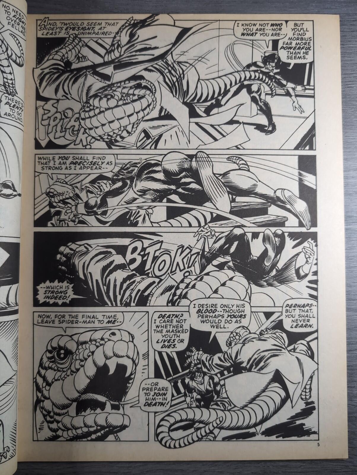 Spider-Man Comics Weekly No 141 Marvel Comics UK 25th October 1975 Vintage Comic
