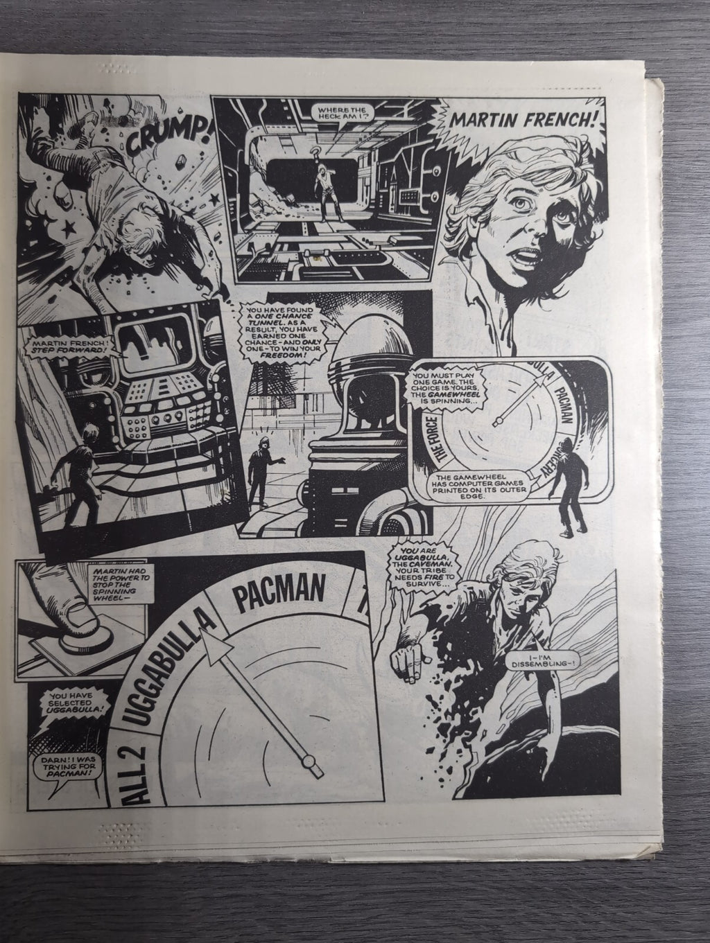 Eagle Comic Issue No. 216 10th May 1988 Vintage Retro UK Comic