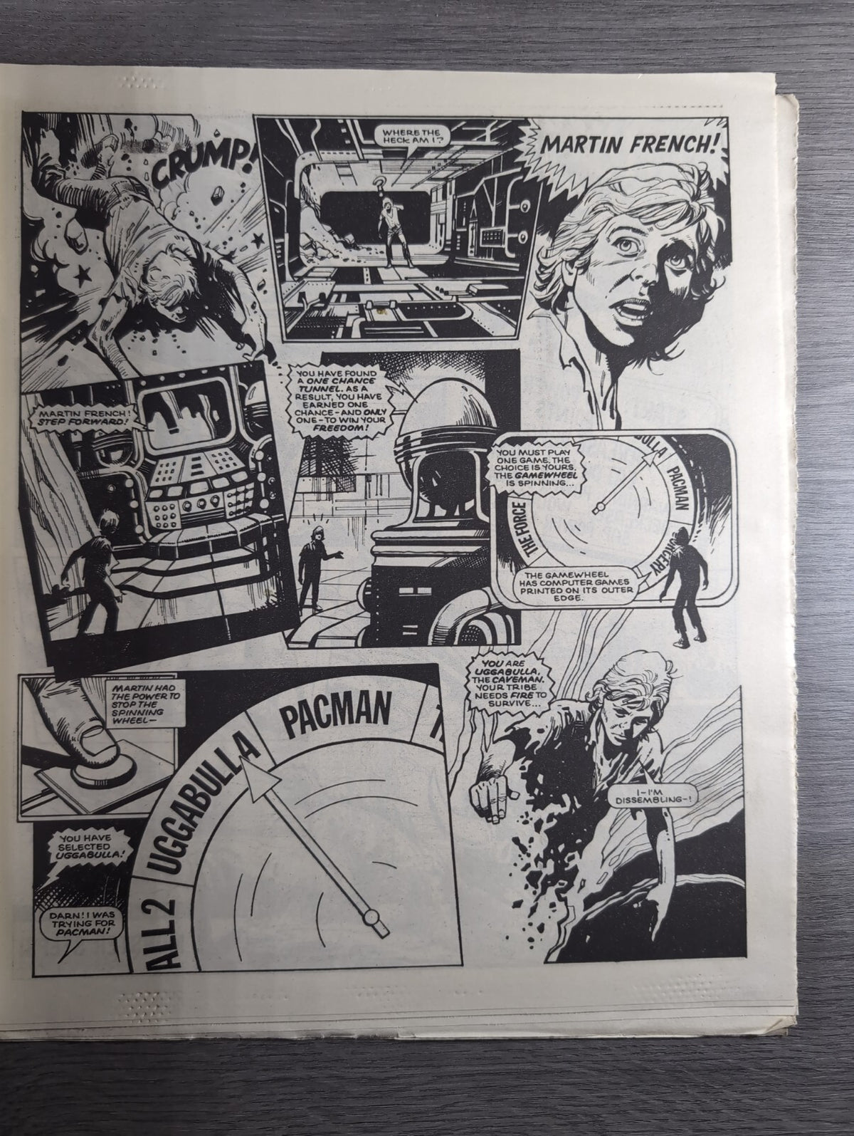 Eagle Comic Issue No. 216 10th May 1988 Vintage Retro UK Comic