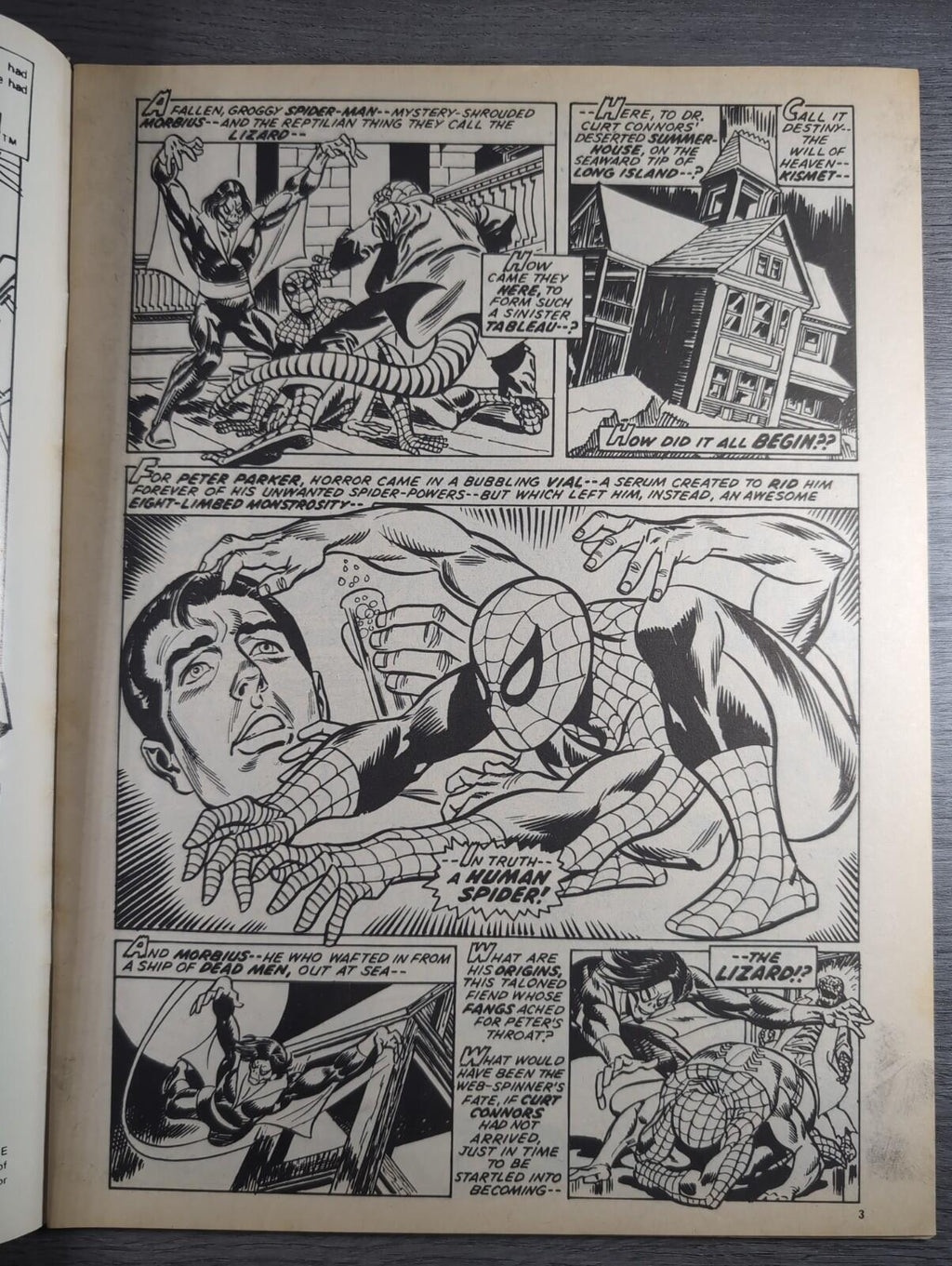 Spider-Man Comics Weekly No 141 Marvel Comics UK 25th October 1975 Vintage Comic