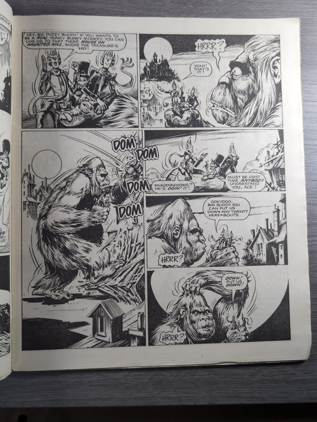 2000AD Prog 494 Featuring Judge Dread Comic 1st Nov 1986 Vintage Retro Comic