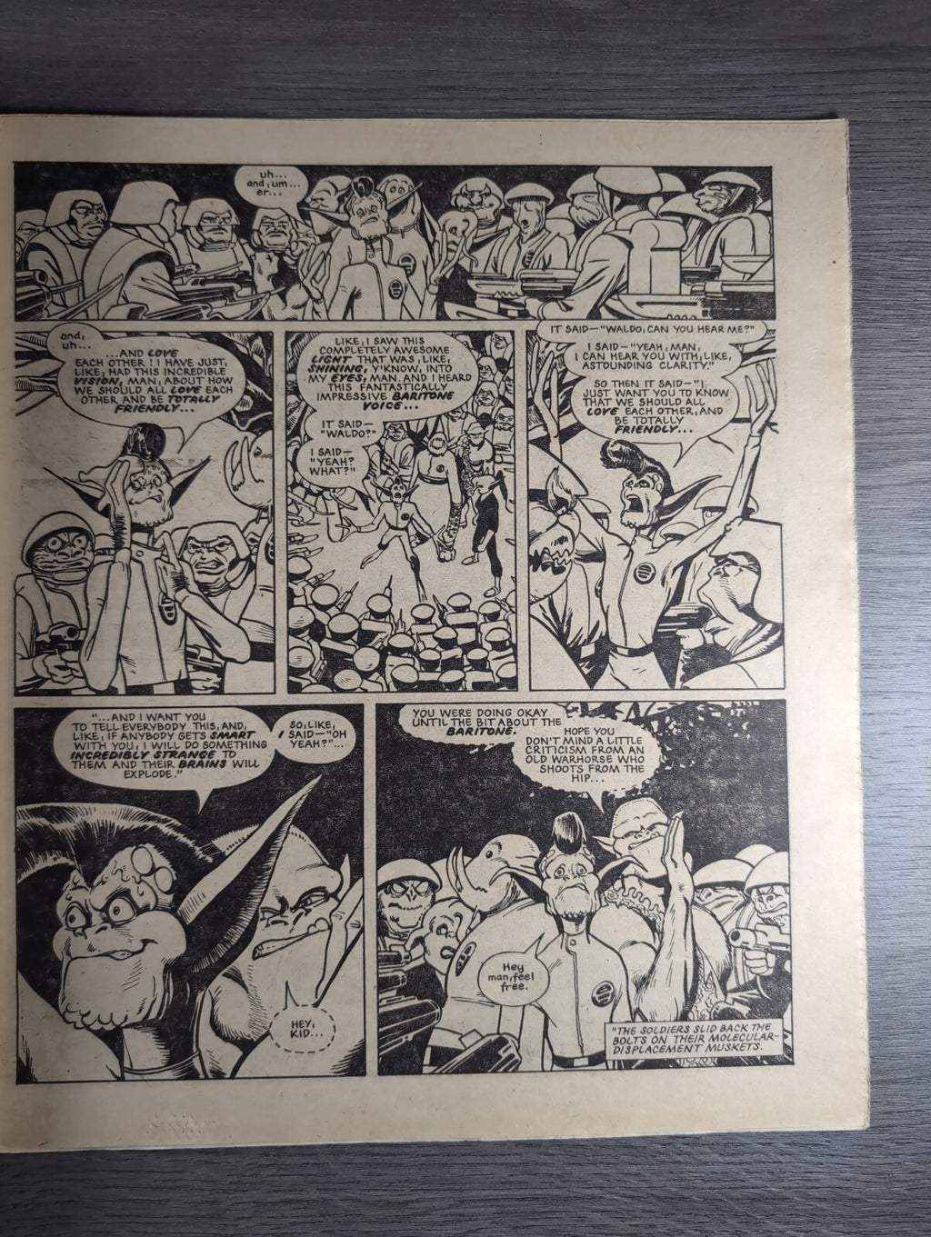 2000AD Prog 359 Featuring Judge Dredd Comic 10th March 1984 Vintage Retro Comic