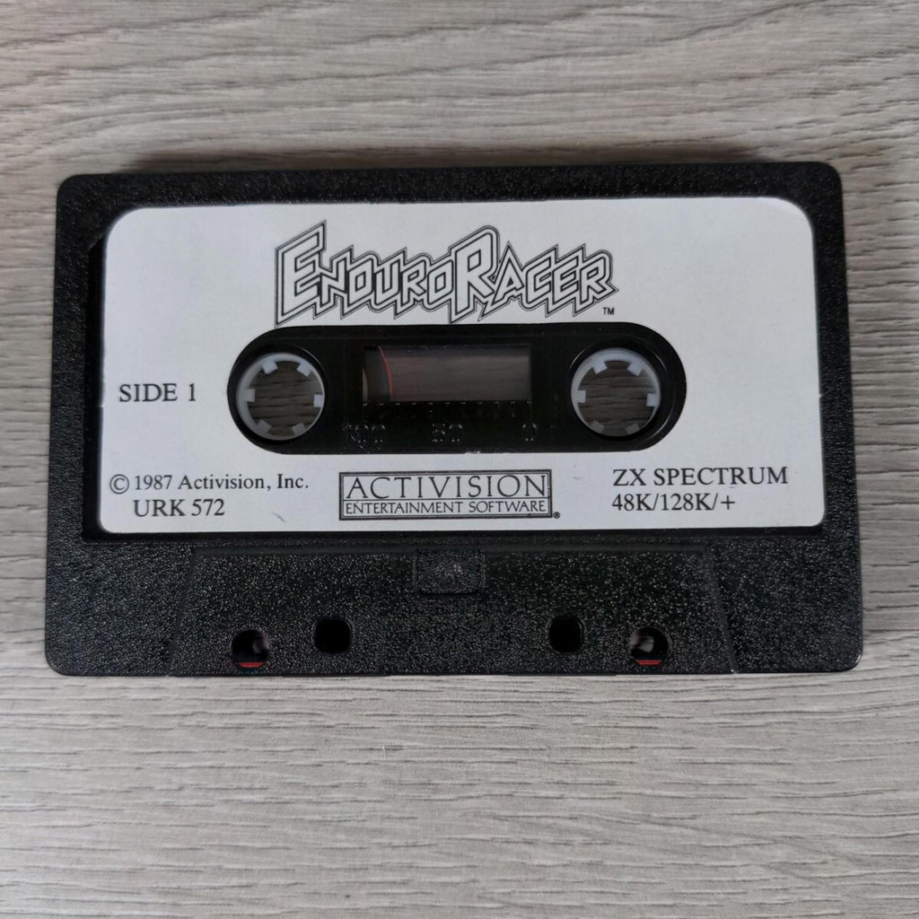 Enduro Racer ZX Spectrum 48K 128K Game Cassette Activision Tested & Working