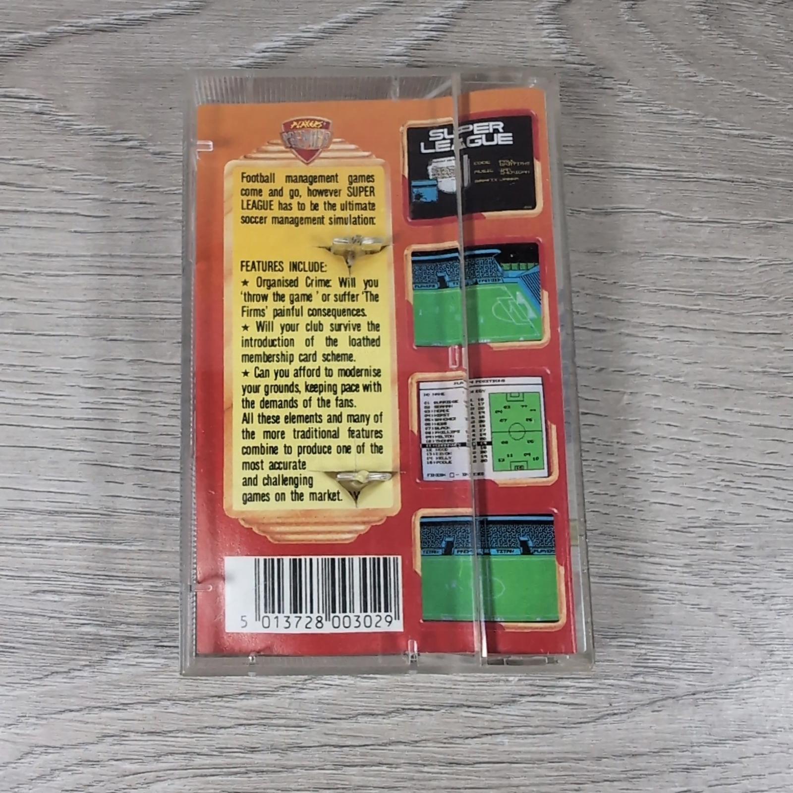 Super League ZX Spectrum Game Cassette Players Premier Tested & Working