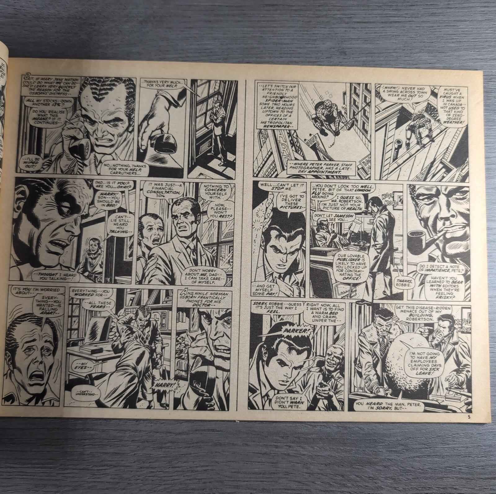 Super Spider-Man With The Super Heroes No.  170 Marvel Comics 1976 Vintage Comic