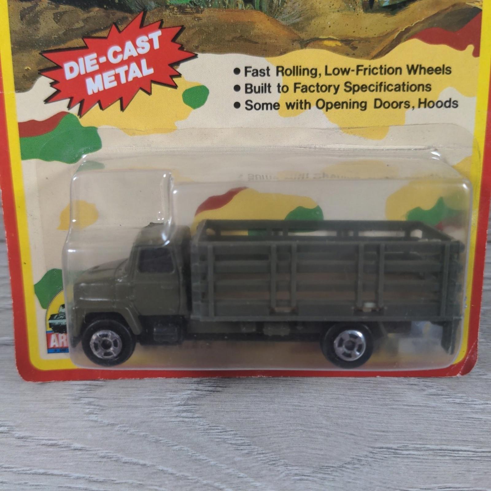 Welly Action Force Army Force Military Truck No 8634 1980s Diecast Model - Retrorama UK