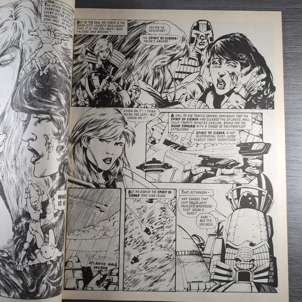 2000AD Prog 531 Featuring Judge Dredd 18th July 1987 Vintage Comic