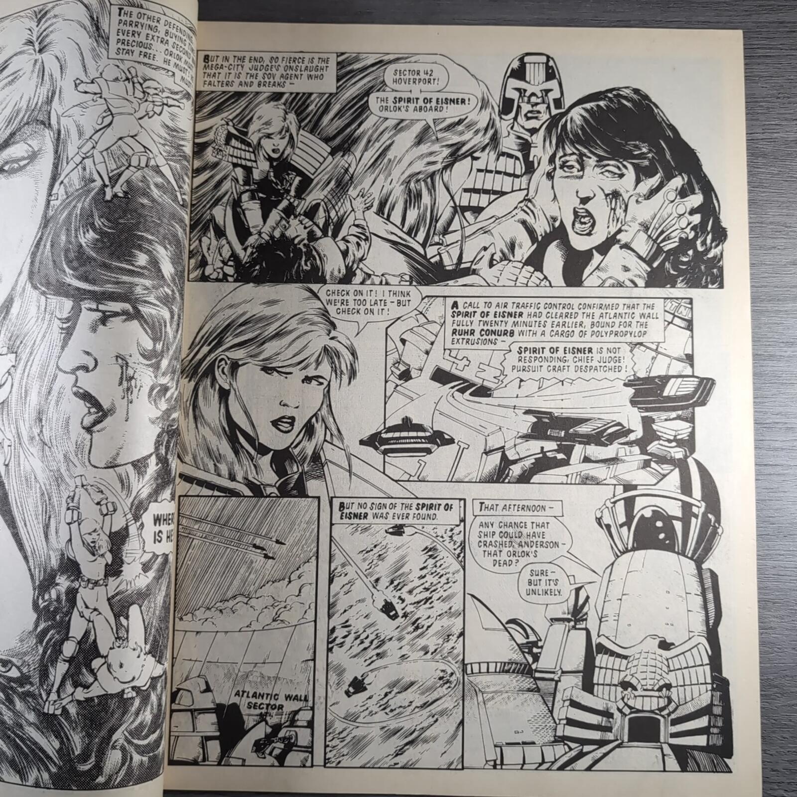 2000AD Prog 531 Featuring Judge Dredd 18th July 1987 Vintage Comic