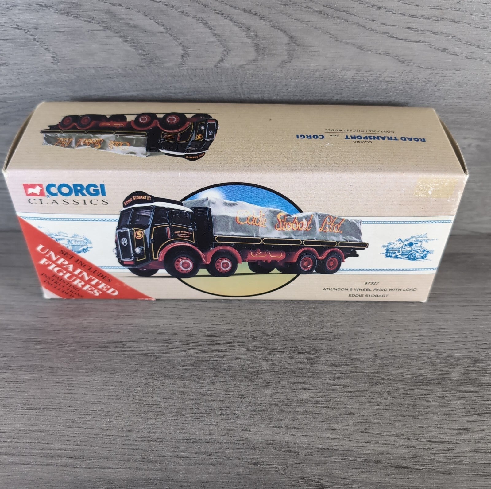 Corgi Classics 97327 Atkinson 8 Wheel Rigid Eddie Stobart Die-Cast Model