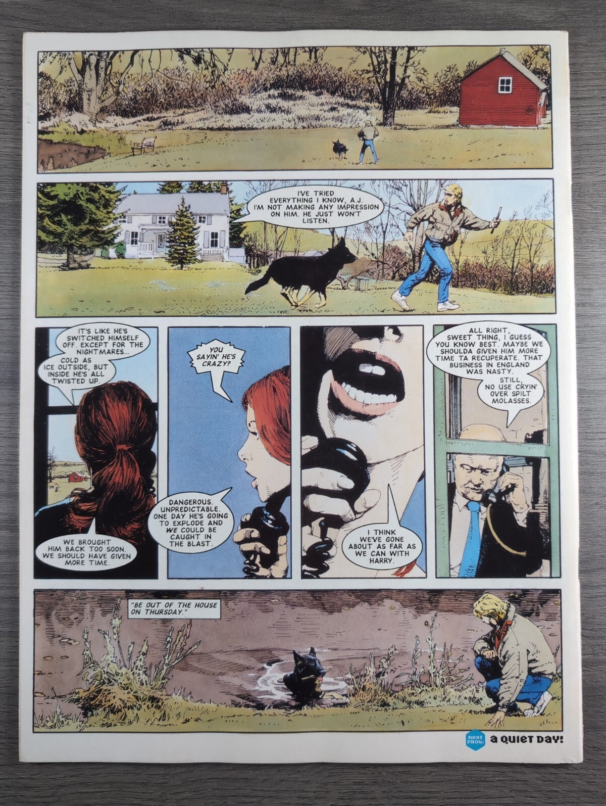 2000AD Prog 912 Featuring Judge Dredd Comic 4th Nov 1994 Vintage Retro Comic
