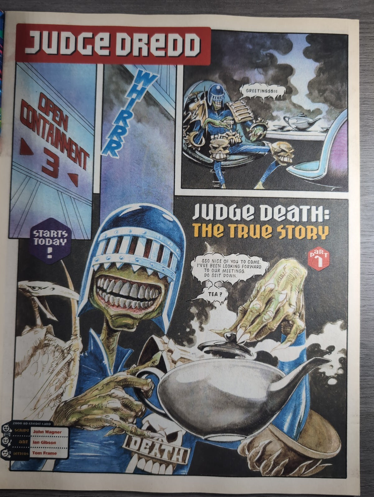 2000AD Prog 901 Featuring Judge Dredd Comic 19th Aug 1994 Vintage Retro Comic