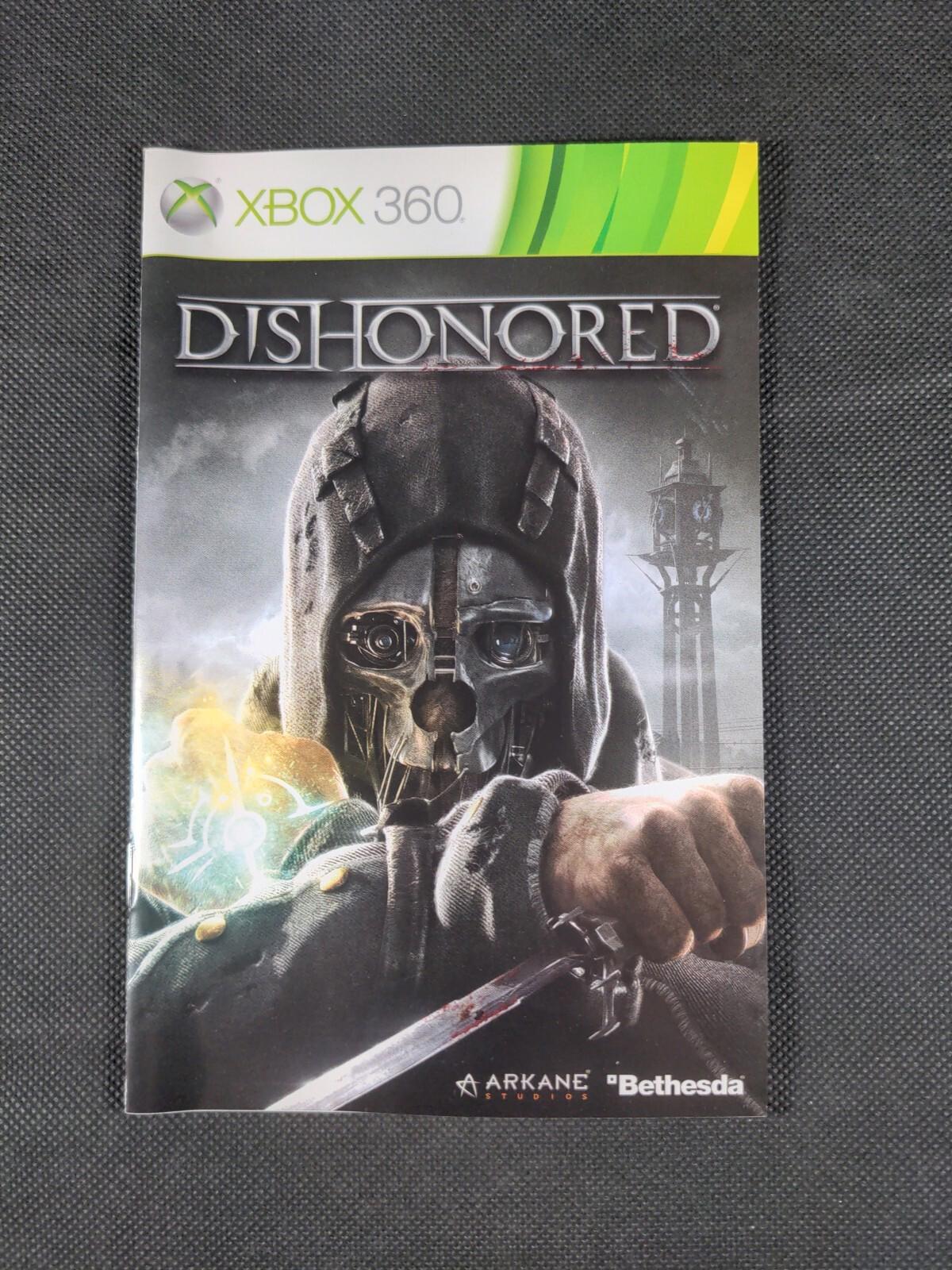 Dishonored Microsoft Xbox 360 UK PAL Region