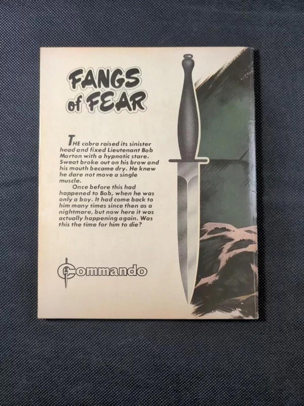 Commando Comic Issue Number 1398 Fangs Of Fear - Retrorama UK