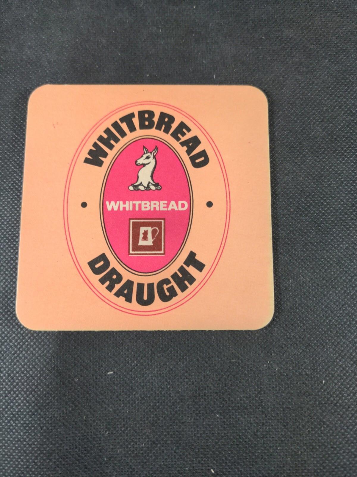 5 Vintage Beer Mats Whitbread Ale
