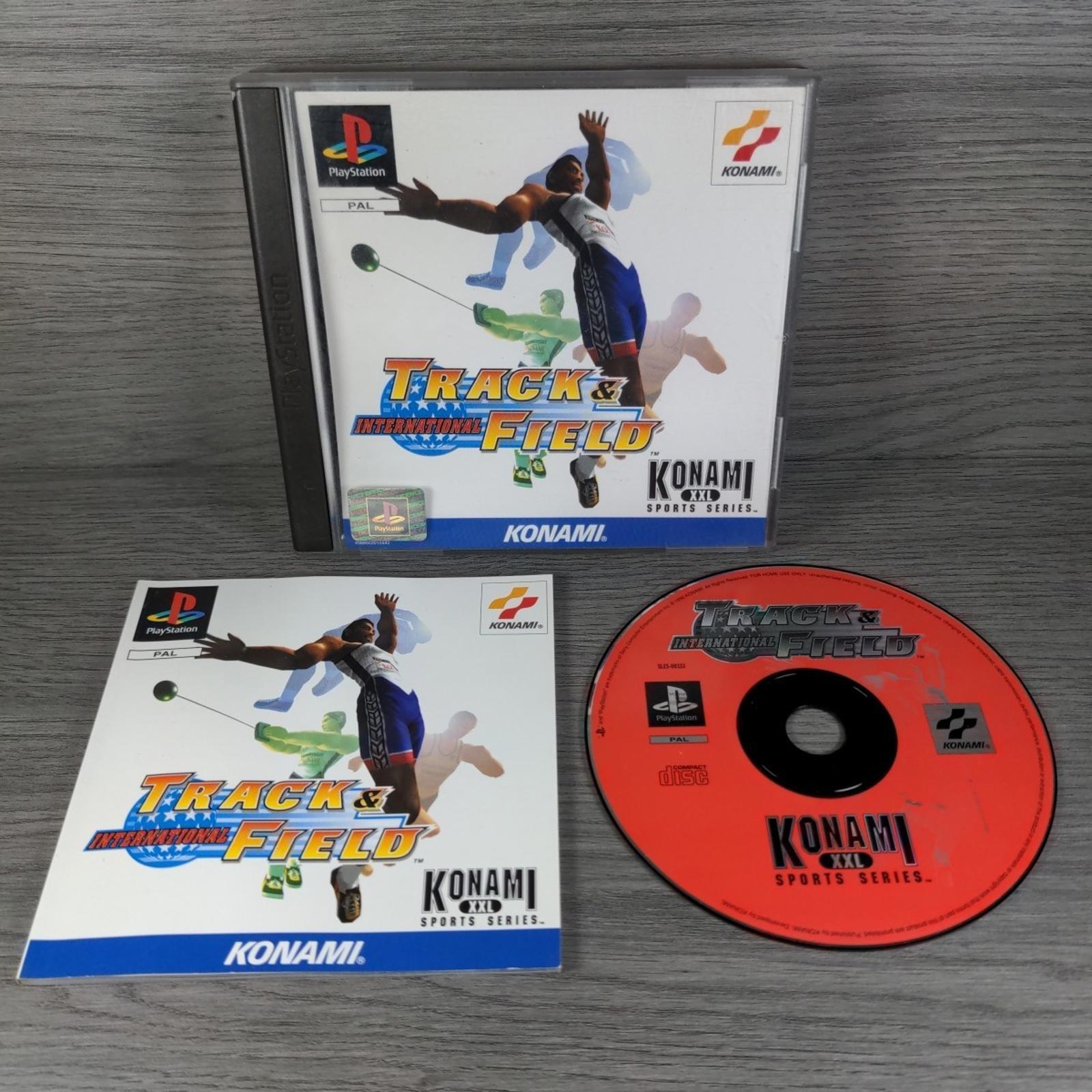 International Track & Field  Konami Playstation 1 PS1 Game Tested & Working VGC