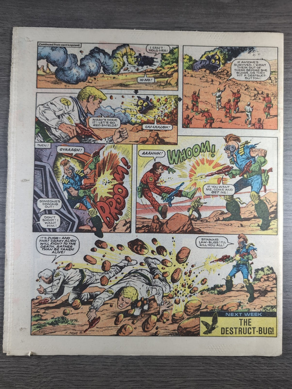 Eagle Comic Issue No. 248 20th December 1986 Vintage Retro UK Comic