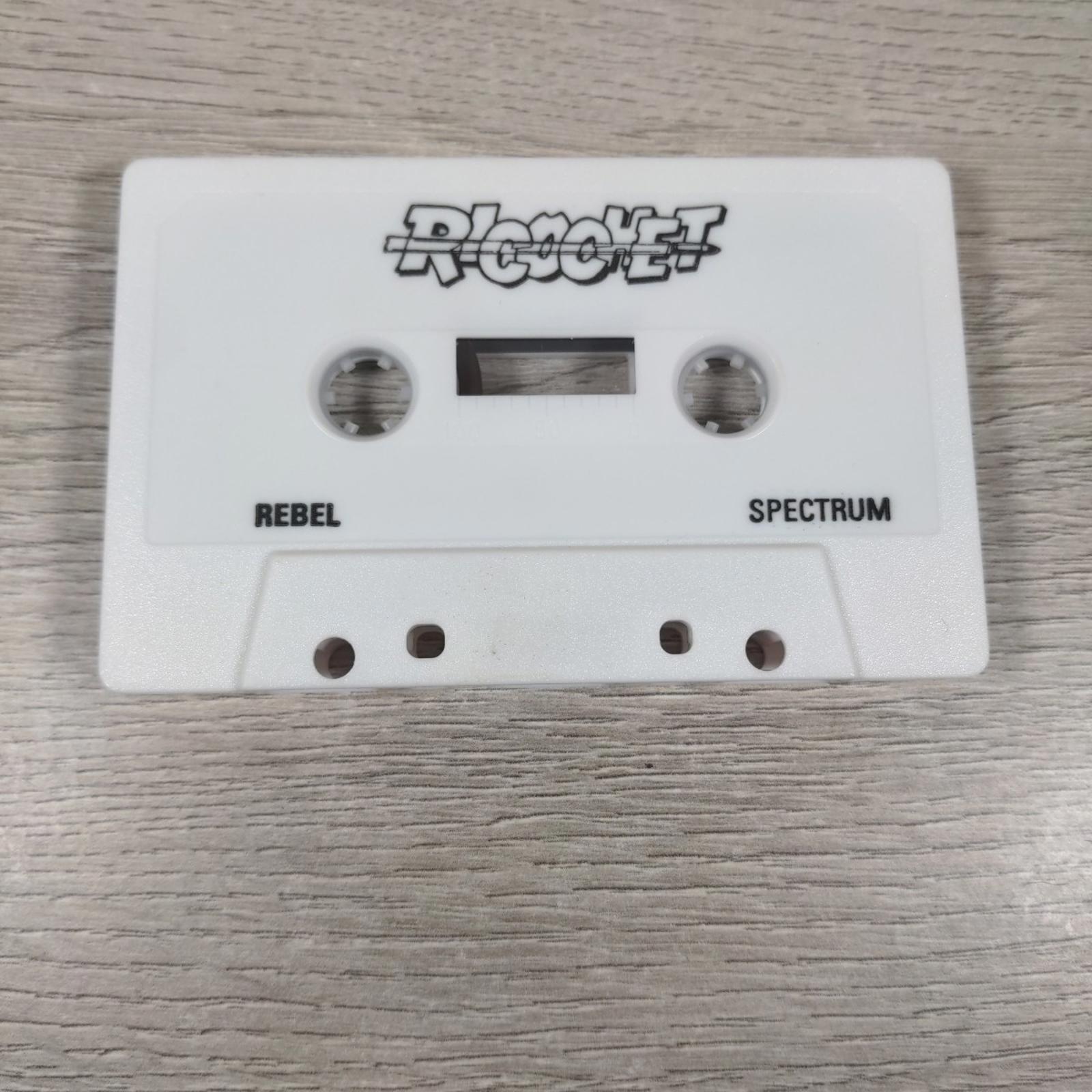 Rebel  ZX Spectrum 48/128K Game Cassette Ricochet Mastertronic Tested & Working