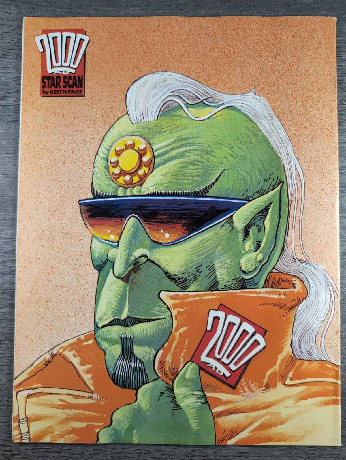 2000AD Prog 646 Featuring Judge Dread Comic 30th Sept 1989 Vintage Retro Comic