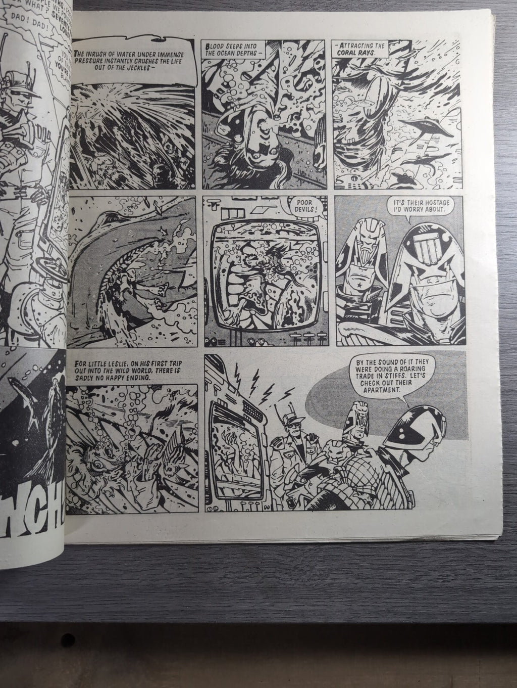 2000AD Prog 488 Featuring Judge Dread Comic Date 20 Sept 1986 Retro Comics