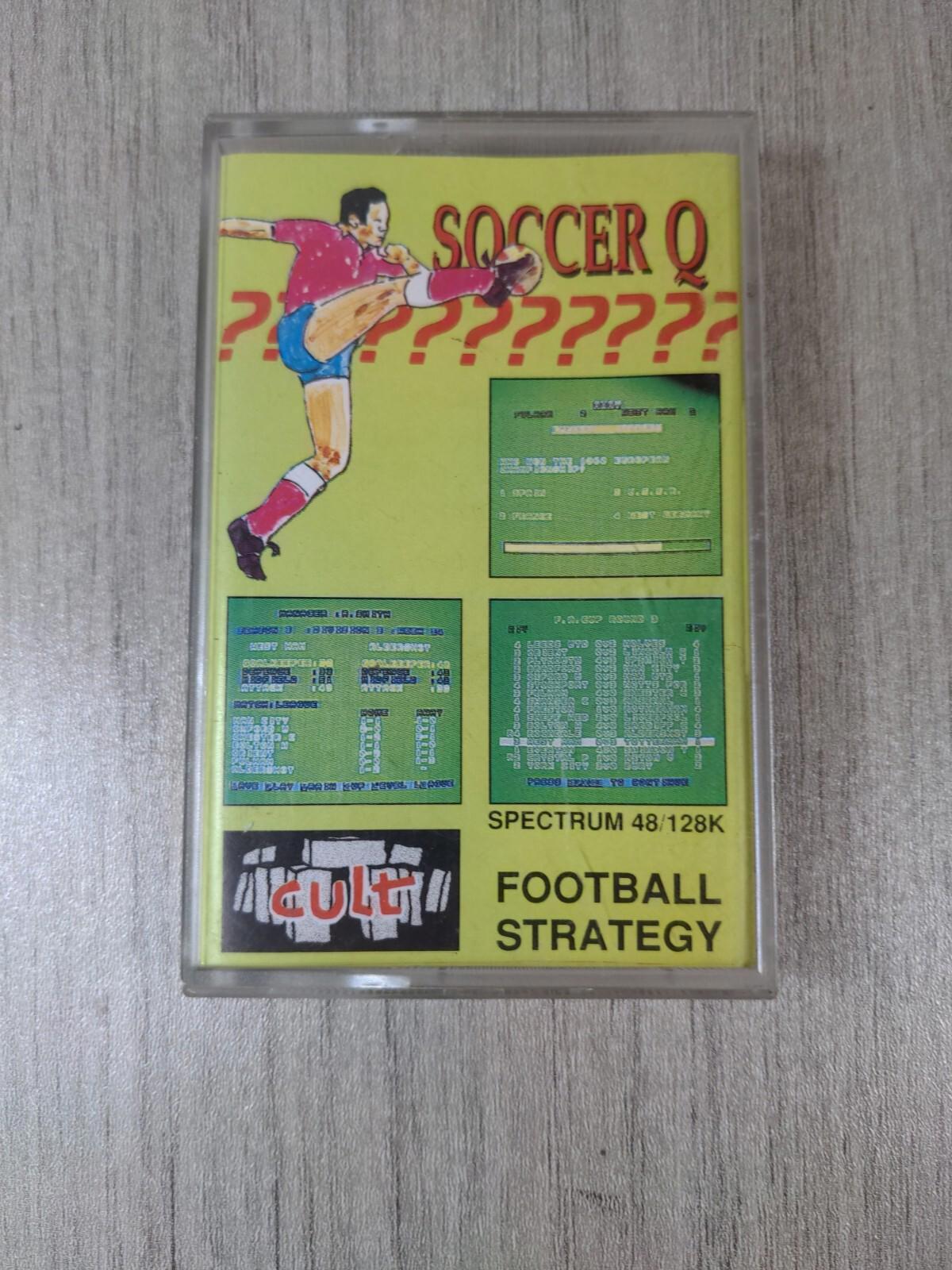 Soccer Q Quiz ZX Spectrum Game Cassette Tested & Working