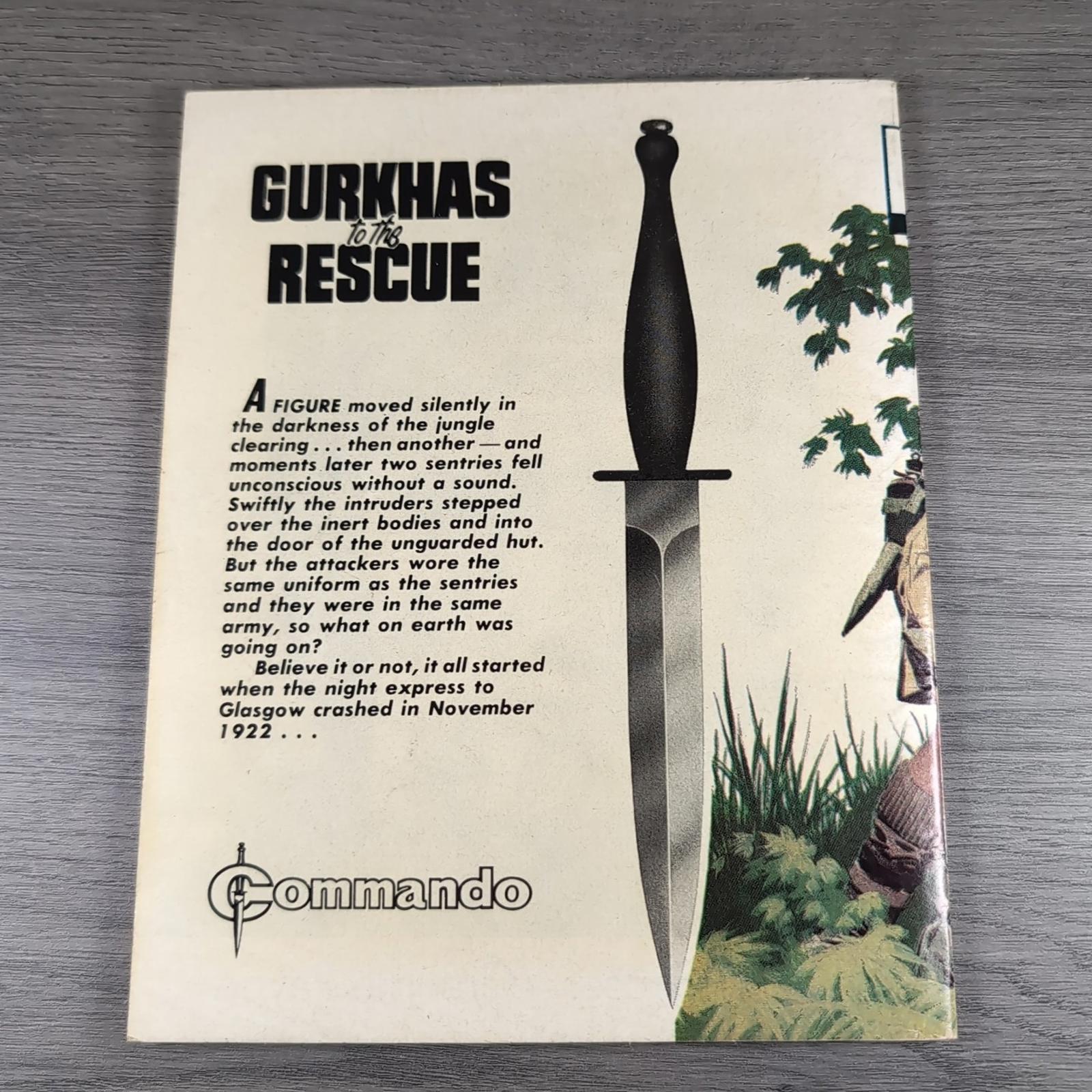 Commando Comic Issue Number 1225 Gurkhas To The Rescue