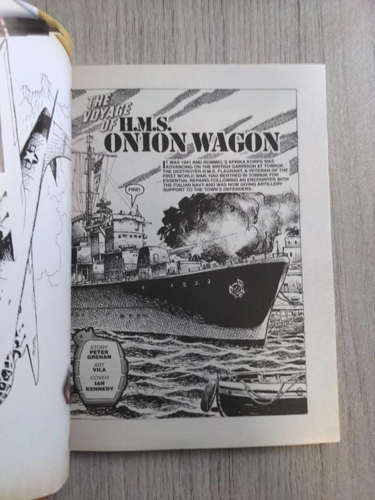 Commando Comic Issue Number 4508 The Voyage Of H.M.S Onion Wagon - Retrorama UK