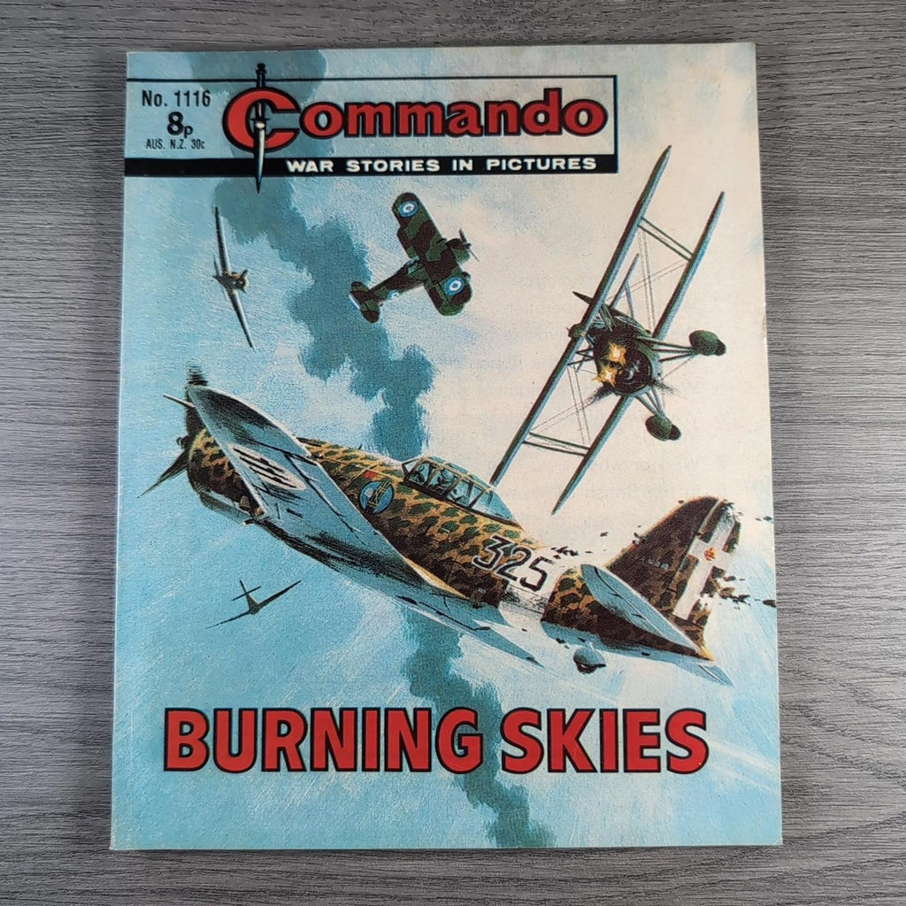 Commando Comic Issue Number 1116 Burning Skies