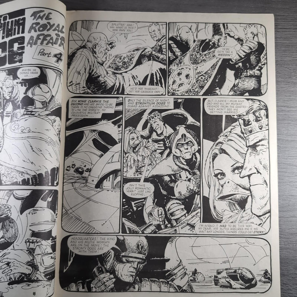2000AD Prog No 535 Featuring Judge Dredd 15th August 1987 Vintage Comic