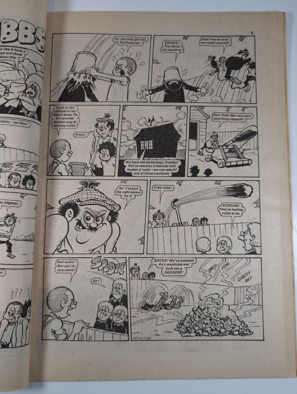 Nutty Comic Featuring Bananaman Issue No. 243 Oct 6th 1984 Vintage Retro Comic