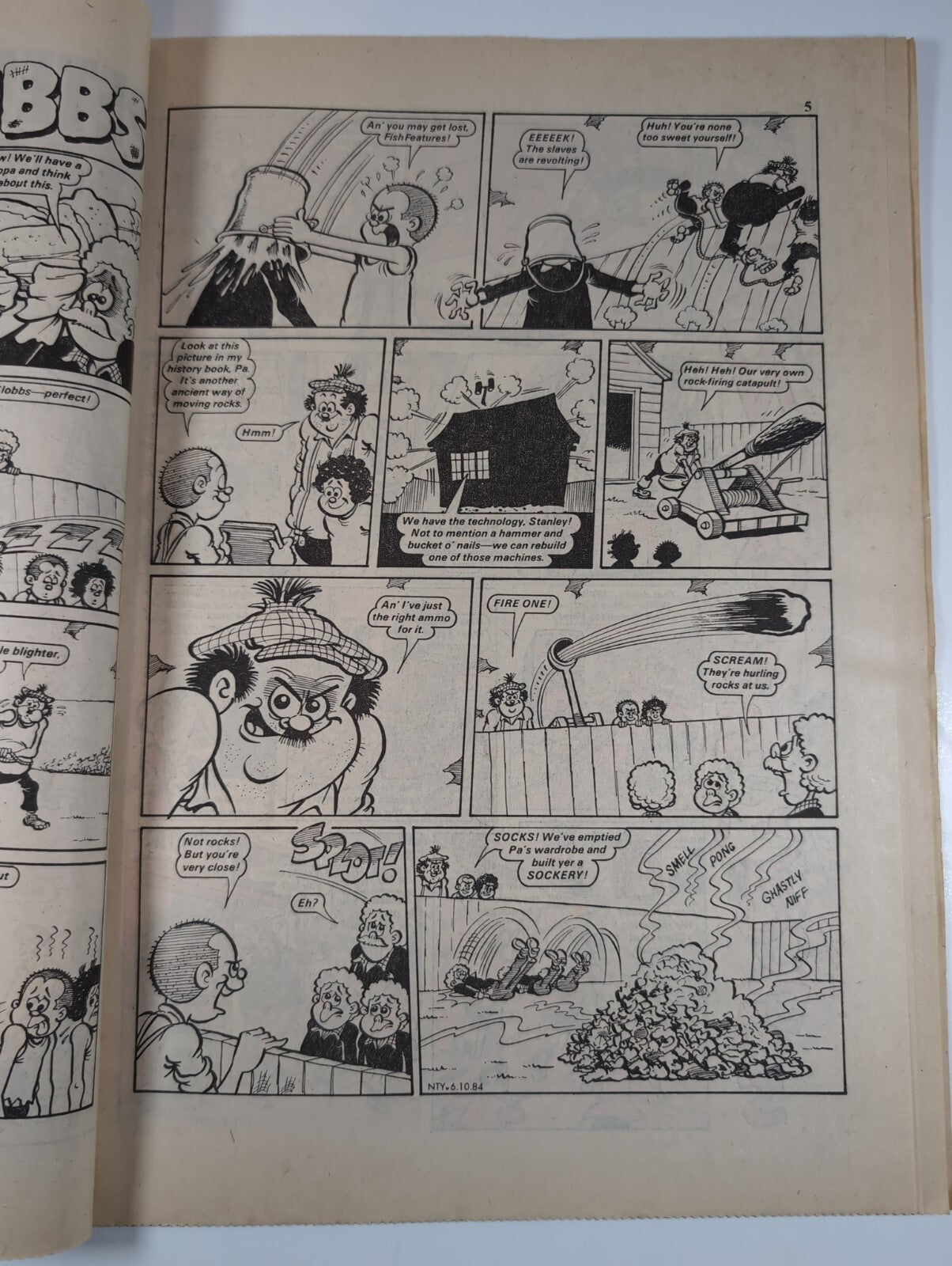 Nutty Comic Featuring Bananaman Issue No. 243 Oct 6th 1984 Vintage Retro Comic
