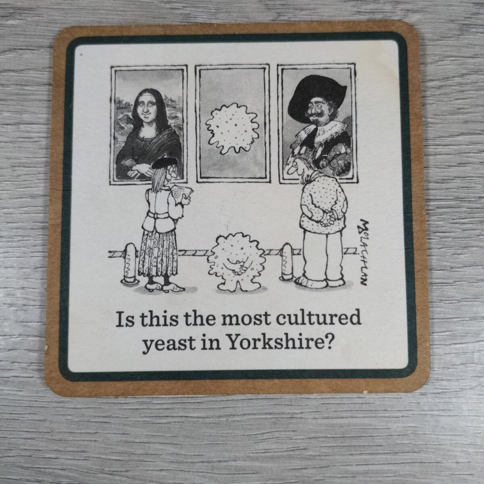 Timothy Taylors  4 x Vintage Beer Mats Pub Bar Coaster Breweriana - Retrorama UK