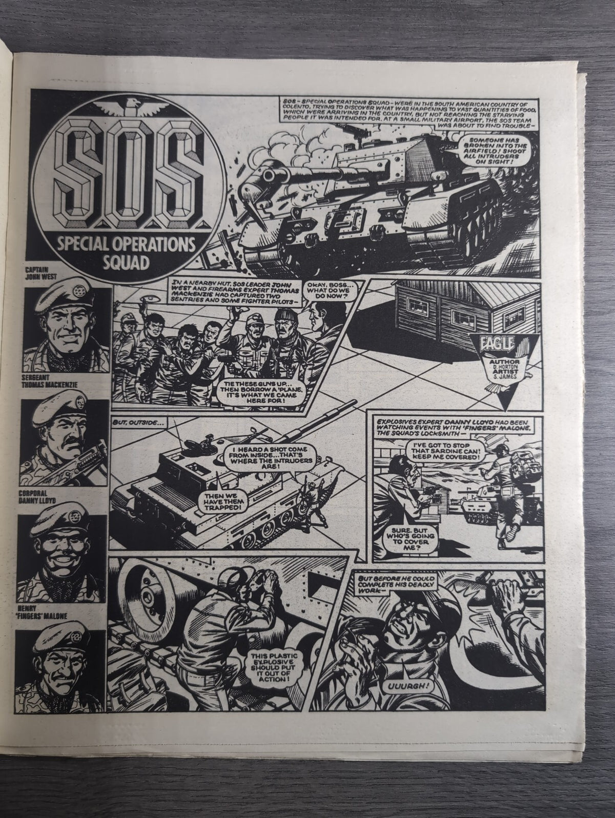 Eagle Comic Issue No. 215 3rd May 1988 Vintage Retro UK Comic