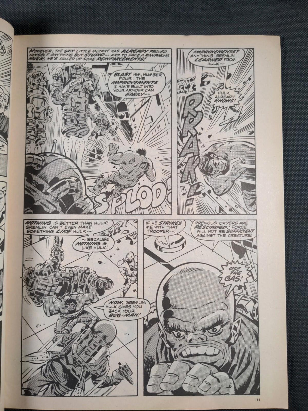 Mighty World of Marvel Issue No 163 November 1975 Vintage Marvel UK Comic - Retrorama UK