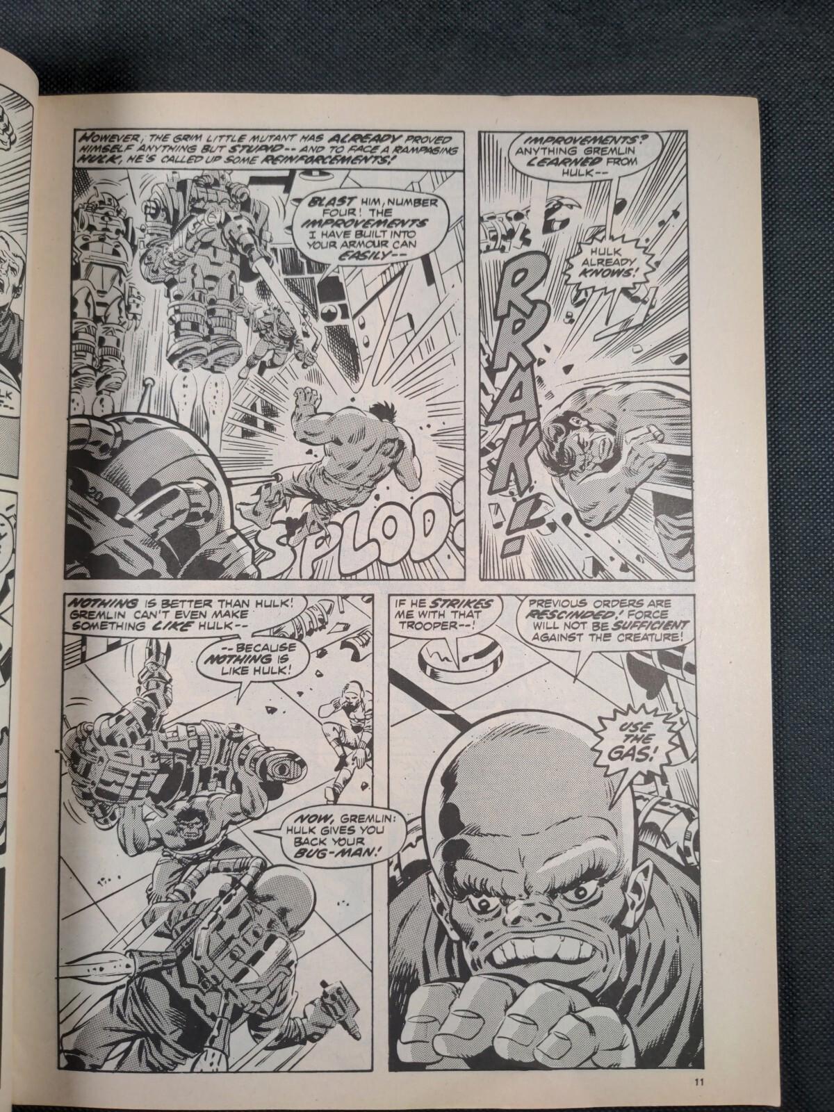 Mighty World of Marvel Issue No 163 November 1975 Vintage Marvel UK Comic