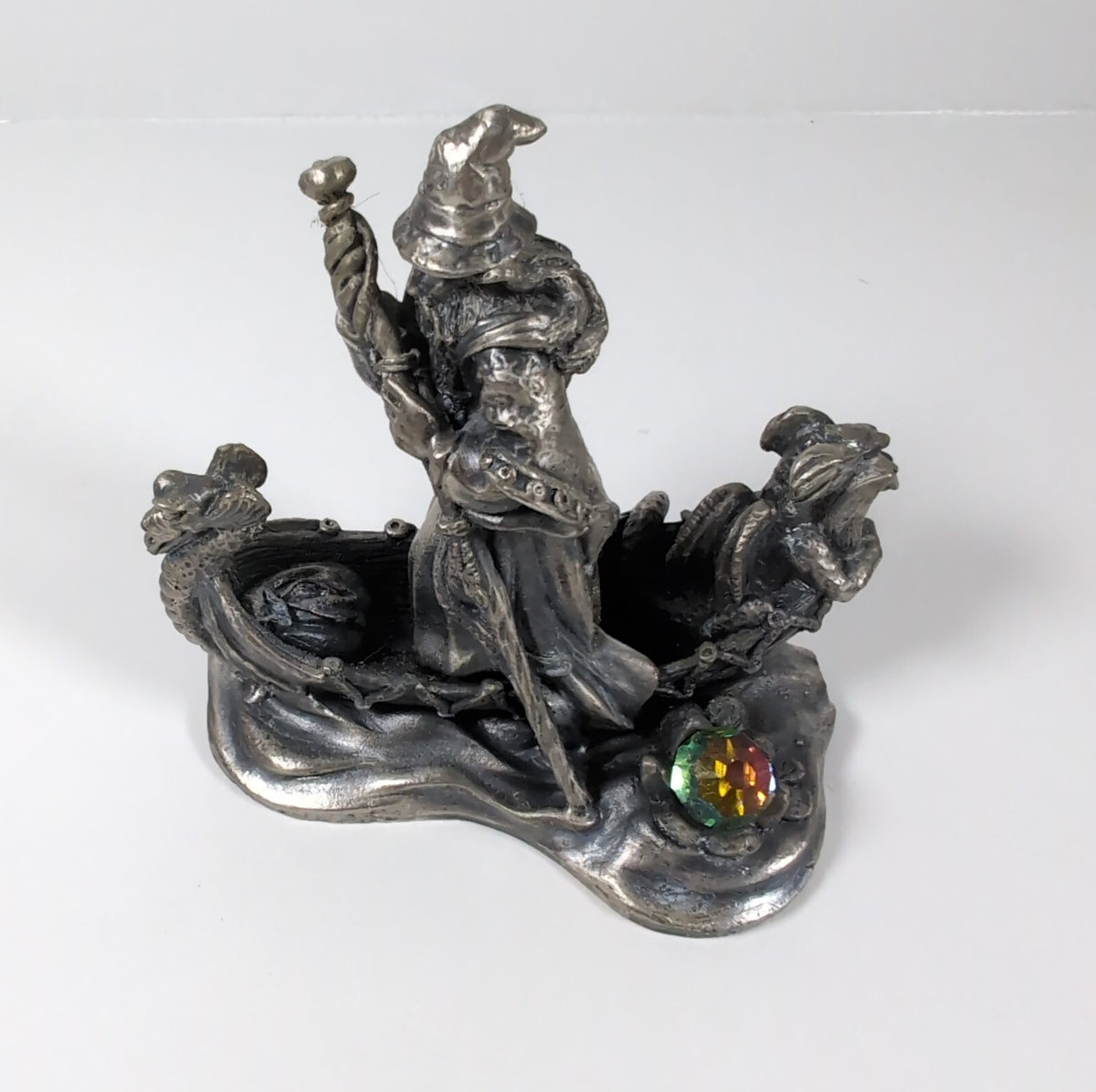 Myth & Magic The Wizard Of The Lake The Tudor Mint Pewter Metal Figure
