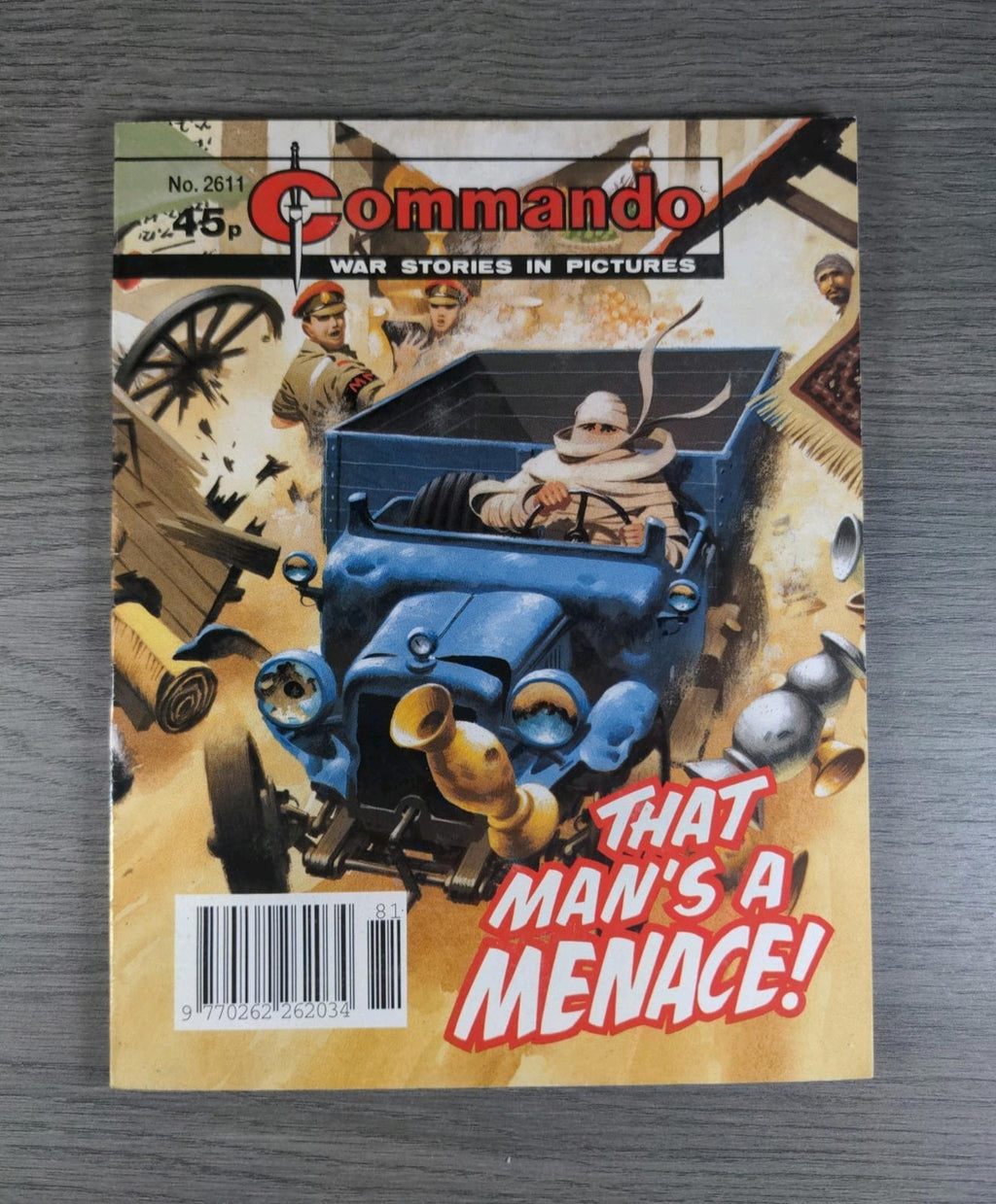 Commando Comic Issue Number 2611 That Man's A Menace - Retrorama UK