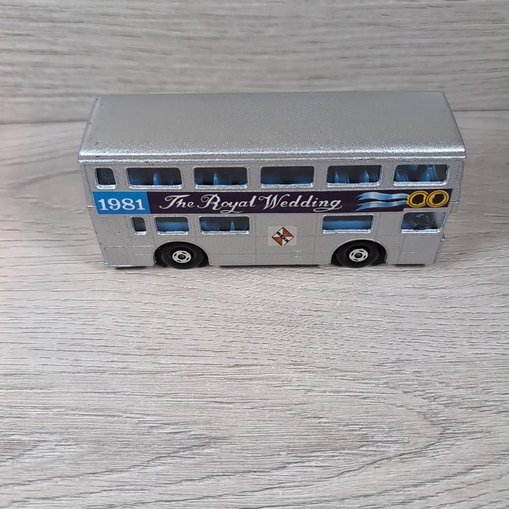 Matchbox 1981 Limited Edition Royal Wedding Bus Diecast Model