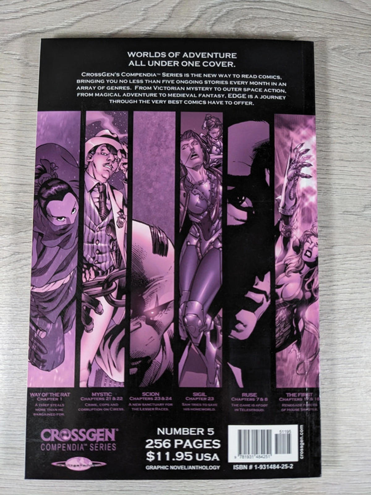 Edge Vol 5 Cross Generation Comics Paperback 2002 Graphic Novel