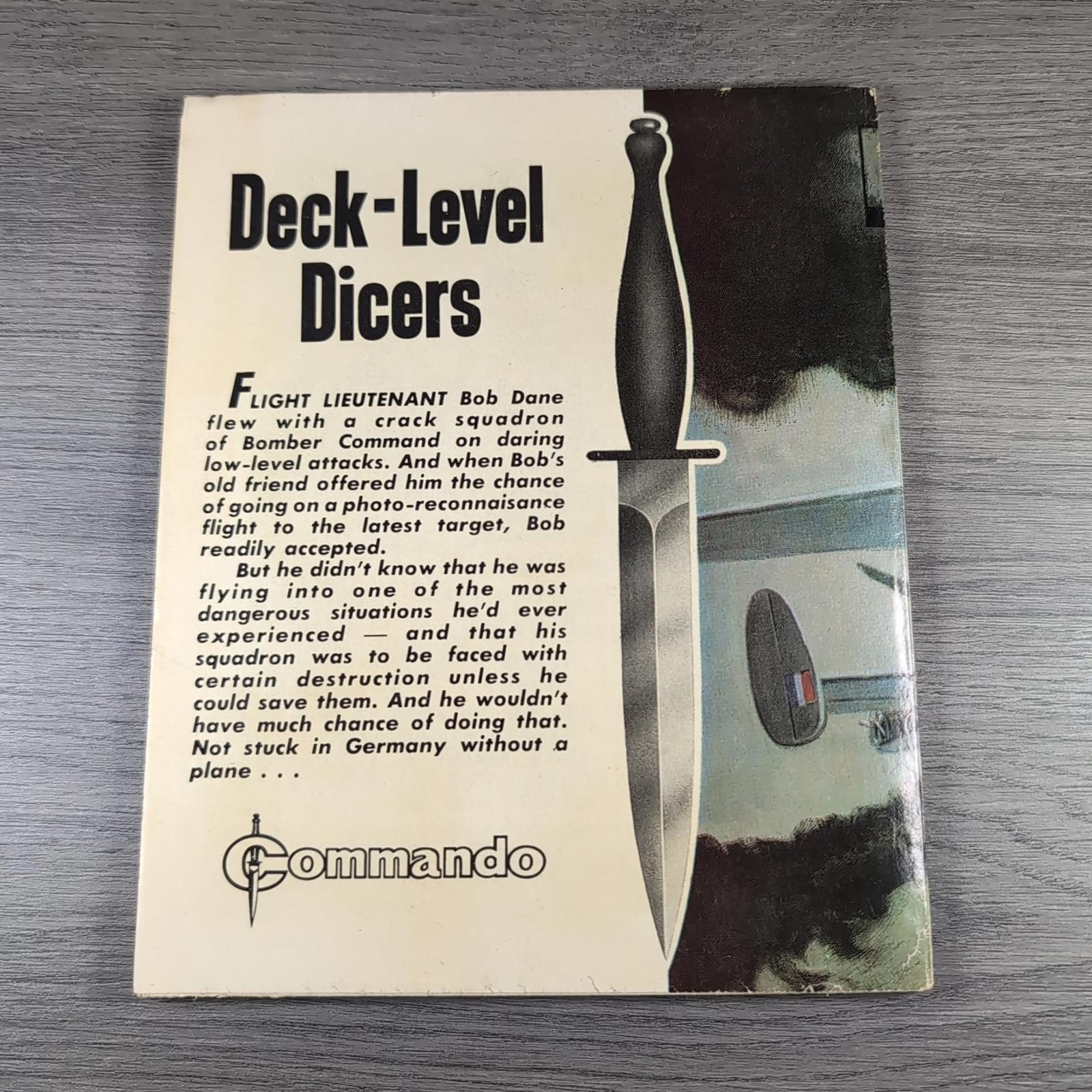 Commando Comic Issue Number 1232 Deck Level Dicers